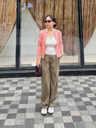 Ультраеластичні штани UNIQLO штани 1159840015 (Коричневий XS)