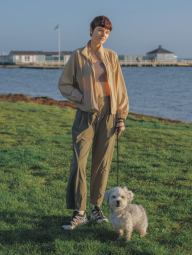 Ультраеластичні штани UNIQLO штани 1159840015 (Коричневий XS)