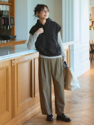 Ультраеластичні штани UNIQLO штани 1159840015 (Коричневий XS)