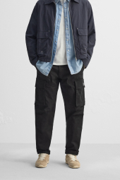 Мужские штаны-карго ZARA 1159842905 (Черный 36)