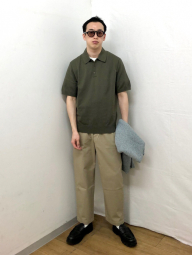 Стильные штаны UNIQLO 1159843982 (Бежевый 3XL)