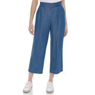 Укороченные широкие брюки Calvin Klein 1159849347 (Синий 2X)