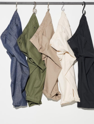 Стильные штаны UNIQLO 1159849550 (Оливковый M)