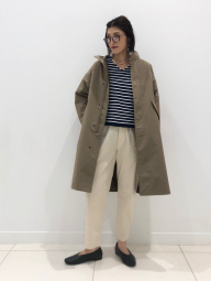 Легкі бавовняні штани UNIQLO 1159850490 (Бежевий XL)