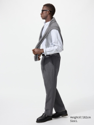 Чоловічі штани UNIQLO 1159850522 (Сірий XL)