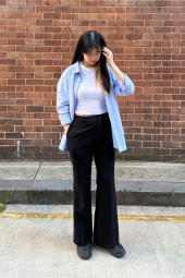 Жіночі штани UNIQLO 1159850782 (Чорний S)