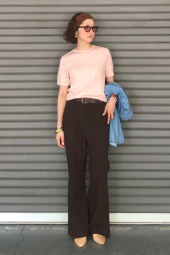 Жіночі штани UNIQLO 1159851489 (Коричневий L)