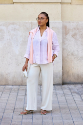 Жіночі штани UNIQLO 1159851805 (Молочний XL)