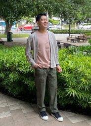 Штаны UNIQLO с карманами 1159851942 (Зеленый M)