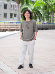 Штани вільного крою UNIQLO в смужку 1159853383 (Білий 3XL)