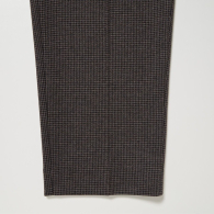 Узкие брюки UNIQLO с узором 1159853437 (Коричневый M)