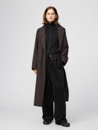 Широкі вельветові штани UNIQLO штани 1159853494 (Чорний XL)