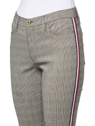 Женские брюки Tommy Hilfiger в клетку 1159853981 (Серый 6)