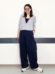 Жіночі еластичні штани UNIQLO 1159854085 (Синій L)