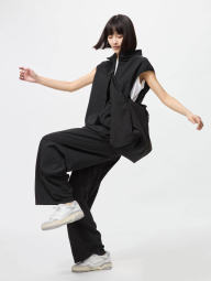 Жіночі еластичні штани UNIQLO 1159854130 (Чорний L)