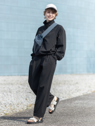 Жіночі еластичні штани UNIQLO 1159854130 (Чорний L)