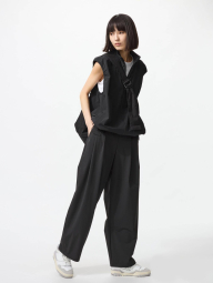 Жіночі еластичні штани UNIQLO 1159854130 (Чорний L)