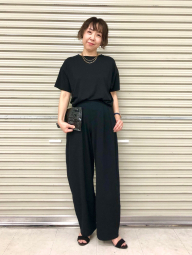 Жіночі еластичні штани UNIQLO 1159854130 (Чорний L)