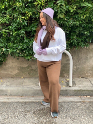 Жіночі штани UNIQLO 1159854287 (Коричневий L)