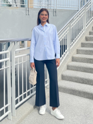 Жіночі штани UNIQLO 1159854288 (Синій XL)