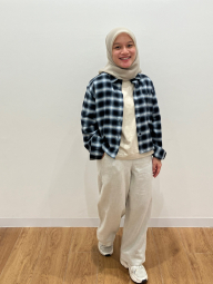 Штани UNIQLO 1159854888 (Сірий M)