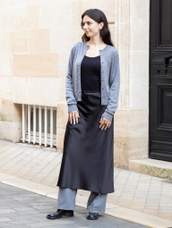 Класичні штани UNIQLO 1159855035 (Сірий S)