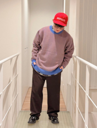 Чоловічі штани UNIQLO на еластичному поясі 1159855359 (Коричневий XXL)