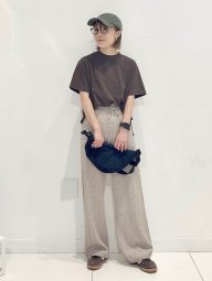 Вязаные женские штаны UNIQLO 1159855586 (Бежевый M)