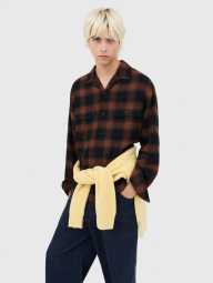 Вельветовые широкие брюки UNIQLO x JW Anderson штаны 1159855883 (Синий XXL)