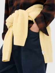 Вельветовые широкие брюки UNIQLO x JW Anderson штаны 1159855883 (Синий XXL)