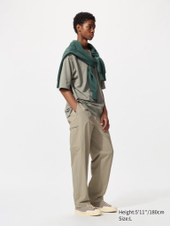 Штаны UNIQLO 1159855925 (Бежевый M)