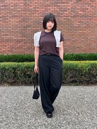 Классические брюки UNIQLO 1159856512 (Черный M)