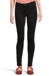 Узкие женские штаны 711 Skinny Soft Levi's 1159857003 (Черный W32 L30)