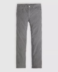 Мужские вельветовые штаны 505 Regular Levi's 1159857306 (Серый 38W 32L)