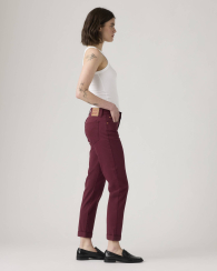 Женские штаны Boyfriend Levi's 1159857426 (Бордовый W25 L27)