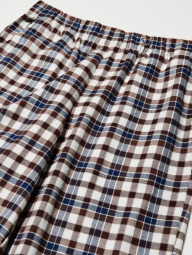 Штани з принтом UNIQLO 1159857530 (Коричневий/Молочний L)