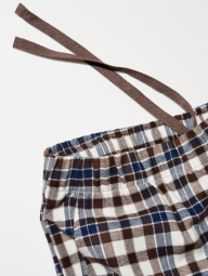 Штани з принтом UNIQLO 1159857530 (Коричневий/Молочний L)