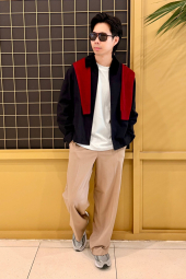 Класичні штани UNIQLO 1159858933 (Бежевий L)