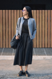 Жіночі короткі штани UNIQLO кюлоти 1159859174 (Чорний L)