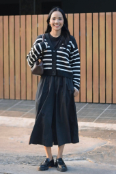 Жіночі короткі штани UNIQLO кюлоти 1159859174 (Чорний L)