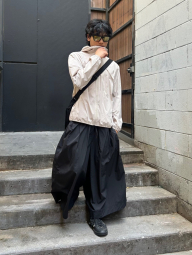 Жіночі короткі штани UNIQLO кюлоти 1159859174 (Чорний L)