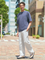 Прямые брюки-чинос UNIQLO 1159860372 (Серый 35)