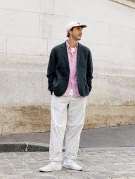 Прямые брюки-чинос UNIQLO 1159860372 (Серый 35)