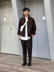 Элегантные брюки UNIQLO штаны 1159860408 (Коричневый XXL)