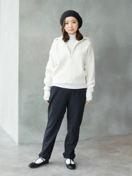 Эластичные штаны UNIQLO с теплой подкладкой 1159860765 (Черный XXL)