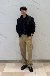 Прямые брюки-чинос UNIQLO 1159862205 (Бежевый 36)