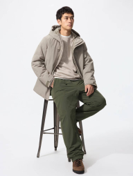 Брюки UNIQLO на флісі 1159862322 (Зелений M)