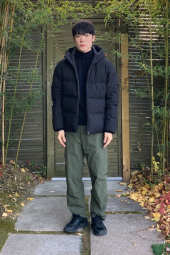 Штани UNIQLO на флісі 1159862321 (Зелений L)