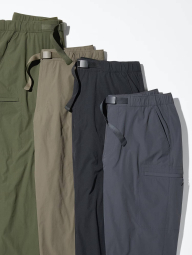 Штани UNIQLO на флісі 1159862324 (Чорний XL)