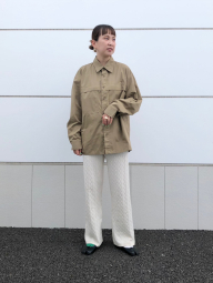 Женские трикотажные штаны UNIQLO 1159863018 (Молочный XXL)